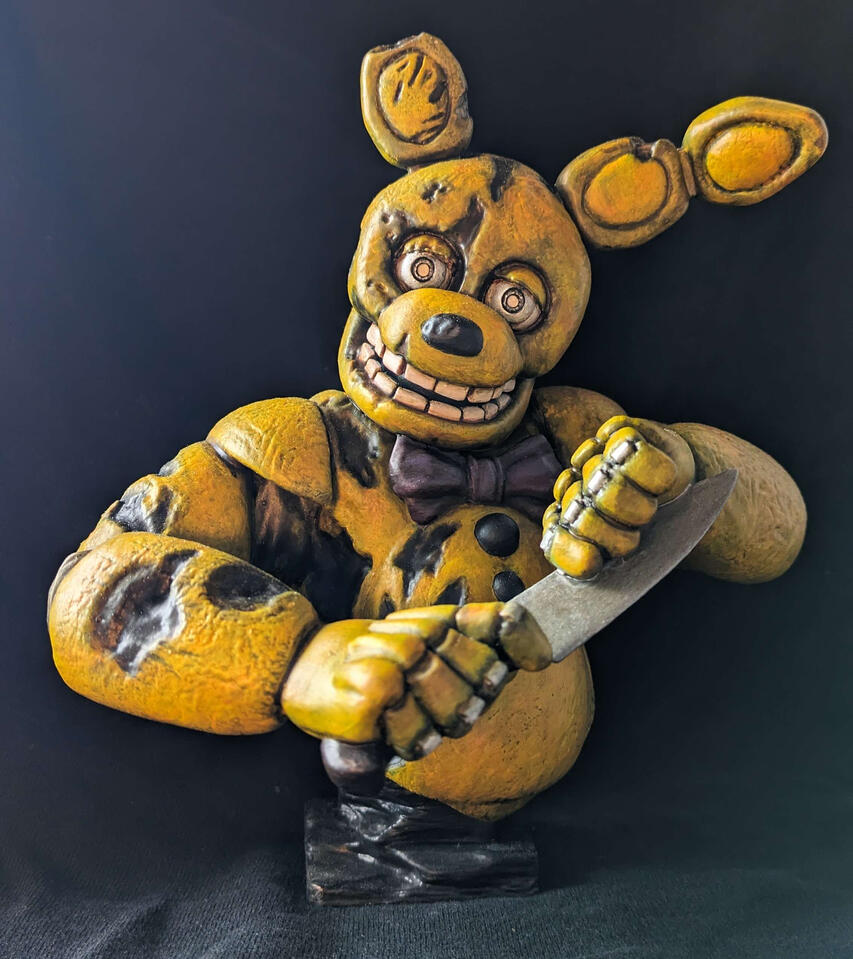 The Yellow Rabbit Model by Me